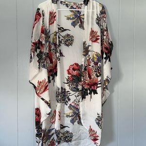 Floral kimono